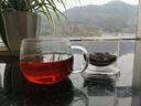 喆湘日本平底杯子可加熱玻璃杯茶杯泡花茶紅茶杯茶水分離泡茶杯辦公室 云趣杯 330ml 曬單實(shí)拍圖