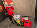 李寧兒童運動套裝男童女大童2025春季新款棉質(zhì)衛(wèi)衣收口衛(wèi)褲兩件套 套裝一 （春秋款) 160 曬單實拍圖
