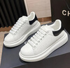 亞歷山大麥昆（Alexander McQueen）奢品鞋靴 麥昆男鞋MCQ黑尾厚底增高經(jīng)典百搭小白鞋節日禮物送男友 白色 42 曬單實(shí)拍圖