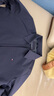 TOMMY HILFIGER【輕通勤】25秋冬男休閑透氣防風(fēng)防水翻領(lǐng)行政夾克外套37791 藏青色DW5 XS （推薦：100-120斤） 曬單實(shí)拍圖