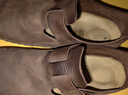 BIRKENSTOCK勃肯德國進(jìn)口男女款牛皮革涂油復(fù)古London低幫休閑鞋 黑色常規(guī)版166541 40 曬單實(shí)拍圖