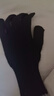 羅蒙毛線(xiàn)手套男士羊毛手套秋冬季保暖騎行騎車(chē)手套加長(cháng)款防風(fēng)防寒手套 曬單實(shí)拍圖