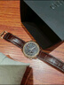 西鐵城（CITIZEN）光動(dòng)能多局電波萬(wàn)年歷皮帶休閑商務(wù)男表CB0164-17E 曬單實(shí)拍圖