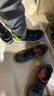 Skechers斯凱奇兒童閃穿鞋無(wú)需彎腰一腳蹬男大童運動(dòng)鞋閃燈鞋跑鞋403843L 曬單實(shí)拍圖