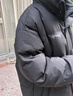 波司登（BOSIDENG）【反季】羽絨服女短款立領(lǐng)加厚新國標(biāo)90絨商場同款寬松休閑外套 【店長推薦】黑色 S 160/84A 體重約110-130斤 曬單實(shí)拍圖