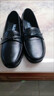 真皮媽媽鞋春秋女皮鞋軟底防滑中老年女單鞋平底舒適工作鞋 黑色（現貨贈送險） 39 曬單實(shí)拍圖