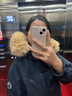 貴蘭姿短款羽絨服女冬季2025年新款小個(gè)子白鴨絨工裝派克服加厚毛領(lǐng)外套 藏青色 L 135-170斤 曬單實(shí)拍圖