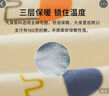 博睿恩【夾棉加厚】寶寶連體衣冬季保暖嬰兒可愛(ài)卡通外出爬服新生兒衣服 小熊逛深林 80cm 9-12個(gè)月 曬單實(shí)拍圖