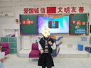 英氏（YEEHOO）女童套裝兒童棒球服裙子兩件裝中大童裝休閑學院風秋裝 黑色 160 曬單實拍圖