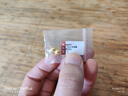 權大福足金999黃金珠子小散珠轉運珠手鏈DIY古法半實(shí)心金珠手串配珠圓珠 6mm鐳射珠約0.35g 曬單實(shí)拍圖