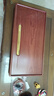 仁唐（RENTANG）整塊實(shí)木花梨木茶盤(pán)天然原木家用客廳茶具托盤(pán)中式簡(jiǎn)約茶臺 花梨木窗格70*35*4.5CM 曬單實(shí)拍圖