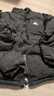 秋冬季新款羽絨服男士保暖情侶立領(lǐng)面包服寬松韓版潮流加厚外套女 AD9128黑色 4XL （建議190-210斤） 曬單實(shí)拍圖