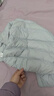 童泰（TONGTAI）嬰兒羽絨馬甲秋冬季寶寶衣服兒童休閑外出上衣三防馬夾藍(lán)色80cm 曬單實(shí)拍圖