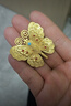 勞梭七夕情人節(jié)黃金吊墜黃金金項(xiàng)鏈女款國(guó)潮古法琺瑯金蝴蝶項(xiàng)鏈 金重25克（多退少補(bǔ)） 曬單實(shí)拍圖