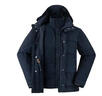 添柏嵐（Timberland）官方男裝三合一沖鋒衣外套棉服戶外防風(fēng)|A5MBP A5MBP433/深寶石藍(lán) M 曬單實(shí)拍圖