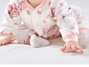 歐孕（OUYUN）嬰兒哈衣純棉春秋男女寶寶春夏爬服新生連體衣幼兒 森林樂園-夾棉 80碼 曬單實拍圖