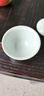 振青手工汝窯蓋碗茶杯單個(gè)泡茶碗陶瓷景德鎮(zhèn)汝瓷二才斗笠蓋碗茶具青瓷 斗笠蓋碗130ml 曬單實(shí)拍圖