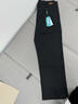 頭號青年西裝褲子男秋冬季直筒垂感純色小西褲寬松大碼休閑長(cháng)褲男 黑 5XL  曬單實(shí)拍圖