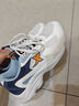 特步（XTEP）男鞋春夏季運動(dòng)鞋2026新款透氣休閑老爹網(wǎng)鞋軟底旅游跑步鞋子男士 白灰綠7552 45 曬單實(shí)拍圖