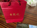 老鳳祥999足銀手鐲女士紫藤花開(kāi)口鐲子款飾品情人節生日禮物送女友老婆 約18g+幸運紫藤花手鐲+定制刻字 曬單實(shí)拍圖