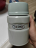 膳魔師（THERMOS）燜燒杯不銹鋼保溫戶外露營(yíng)便攜學(xué)生帶餐燜粥杯可定制TCLF 綠色 520ml 曬單實(shí)拍圖