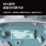 腹靈FL980V2Pro 有線/藍(lán)牙/2.4G三?？椭苹瘷C(jī)械鍵盤gasket結(jié)構(gòu)正刻側(cè)刻鍵帽熱插拔藍(lán)牙鍵盤無線鍵盤 FL980V2Pro LS版-黑曜石墨影側(cè)刻 冰薄荷軸V2 曬單實(shí)拍圖