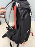 艾王新款戶(hù)外登山包輕量化32升大容量徒步雙肩包耐磨防潑水外出旅行包 A紋黑色 32升（懸浮背負+防雨罩） 曬單實(shí)拍圖