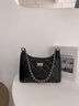 viney斜挎包包女包輕奢單肩包品牌鏈條包生日禮物送女友老婆 【黑色】高檔實(shí)用洋氣腋下包 時(shí)尚百搭休閑小眾腋下包 曬單實(shí)拍圖