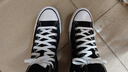 匡威（Converse）男女 ALL STAR常青款 高幫帆布情侶休閑鞋 101010 44碼US10碼 曬單實(shí)拍圖