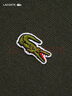 LACOSTE法國鱷魚(yú)男士通勤半拉鏈翻領(lǐng)套頭寬松長(cháng)袖衛衣|SH1927 L7A/褐綠色 M 4/M/175 曬單實(shí)拍圖
