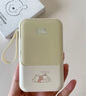 迪士尼（Disney）【可上飛機】迪士尼3C認證充電寶20000毫安自帶線(xiàn)超級快充大容量超薄小巧便攜移動(dòng)電源華為蘋(píng)果17 米白色呆呆小熊【22.5W超級快充】 2萬(wàn)毫安 曬單實(shí)拍圖