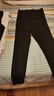 浪莎鯊魚(yú)褲女拉鏈排扣秋冬羊毛蠶絲加厚打底褲高腰收腹提臀瑜伽褲 曬單實(shí)拍圖