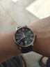 天梭（TISSOT）瑞士手表男卡森臻我系列小藍針明星同款自動(dòng)機械表男士腕表 T122.407.16.043.00藍盤(pán)皮帶 曬單實(shí)拍圖