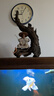 久造 中式禪意姜太公釣魚擺件 創(chuàng)意陶瓷人物老翁魚缸水族布景假山盆景造景裝飾品配件 臥室書房工藝品擺設 單老頭（ 姜太公 ）釣魚擺件/ZSH 曬單實拍圖