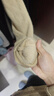 名創(chuàng  )優(yōu)品（MINISO）超厚毛衣男秋冬加絨淺色系內搭立領(lǐng)保暖打底衫男生慵懶風(fēng)痞帥穿搭 杏色(純色) M 170 (體重90-120斤) 曬單實(shí)拍圖