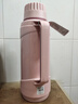 清水暖瓶時(shí)尚家居保溫壺家用熱水瓶玻璃內膽保溫瓶 淺粉色2000ml 曬單實(shí)拍圖