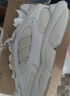 adidas OZMILLEN親子款輕盈百搭老爹鞋男女阿迪達(dá)斯官方三葉草 淺灰綠 37 曬單實(shí)拍圖