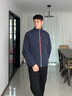 TOMMY HILFIGER【輕通勤】25春夏男裝防潑水撞色拉鏈運(yùn)動(dòng)立領(lǐng)夾克外套03724 藏青色DW5 XL （推薦：165-180斤） 曬單實(shí)拍圖