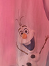 迪士尼（Disney）兒童睡衣冰雪奇緣女童睡裙女孩寶寶家居服夏秋空調(diào)房睡衣 粉色110 曬單實拍圖