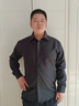 冰隱男士白色長(cháng)袖襯衫商務(wù)職業(yè)正裝免燙透氣薄款西裝長(cháng)袖襯衫男襯衣上 (2件)黑色+灰色 M [建議100-110斤內] 曬單實(shí)拍圖
