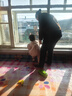 班喜迪嬰兒衣服秋冬裝寶寶連體衣公主加絨夾棉嬰幼兒超萌棉服外出服春秋 粉色 90cm 曬單實(shí)拍圖