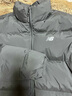 NEW BALANCENB24冬季新款男女情侶款羽絨服立領(lǐng)鴨絨防潑水常規款外套AMJ44302 【防潑水-尺碼偏大】AMJ44302-BK M 曬單實(shí)拍圖
