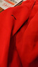 李寧衛(wèi)衣男款開衫立領(lǐng)外套秋款棉質(zhì)黑色休閑運動上衣男 公牛紅-3 2XL 曬單實拍圖
