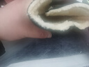 啄木鳥(niǎo)雪地靴男款冬季零下40度抗寒防水面包棉靴加絨加厚保暖東北大棉鞋 【主圖款】黑色 42 260mm 曬單實(shí)拍圖