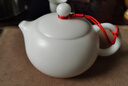金鑲玉 白瓷茶壺 羊脂玉瓷素燒帶茶濾西施壺功夫茶具喝茶泡茶壺禮盒裝 羊脂玉瓷素燒西施壺 曬單實(shí)拍圖