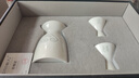 景德鎮(zhèn)（jdz）官方陶瓷家用中式小容量玲瓏白酒分酒器小酒杯酒盅酒具套裝送禮 小酒吉祥酒具套裝 曬單實(shí)拍圖