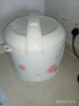 美的（Midea）電飯煲3L4L5L家用經(jīng)典老式機械式蒸屜款簡(jiǎn)單老人易操作不粘內膽 MB-YJ308J  帶蒸籠 3L 曬單實(shí)拍圖