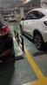 衡運(yùn) 鋼管擋車器車位道路限位器定制護(hù)欄阻車器地下停車場(chǎng)停車位阻擋器u型防撞護(hù)欄停車阻擋器 U型76*500*600*1.2 黑色貼黃膜+螺絲 曬單實(shí)拍圖