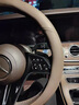 索飾高檔奔馳納帕皮方向盤套適用E300l c260l glc260 S級(jí) glb gla保護(hù) 圓形黑色-奔馳專用 曬單實(shí)拍圖