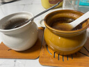 祥業(yè)沙縣燉罐小瓦罐陶瓷燉盅隔水燉燕窩蒸湯盅帶蓋蒸蛋碗棕色白色 小壇燉罐(白) 曬單實(shí)拍圖